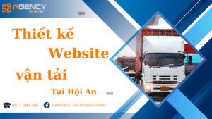 Thiết kế website vận tải tại Hội An